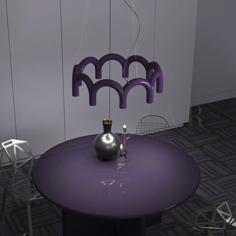 Кольцевая люстра VETRO RING