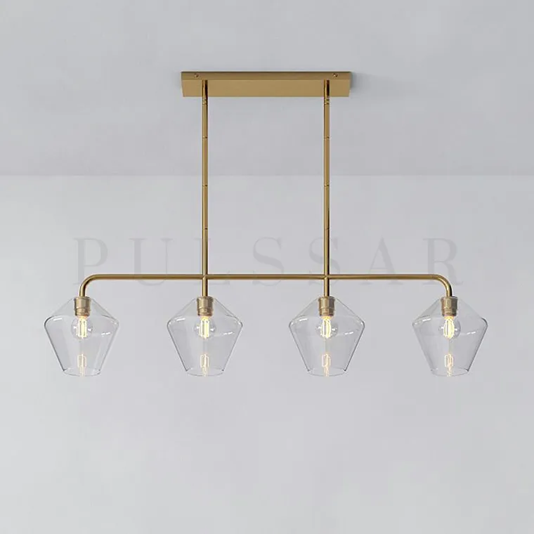 Реечная люстра CLOVE B