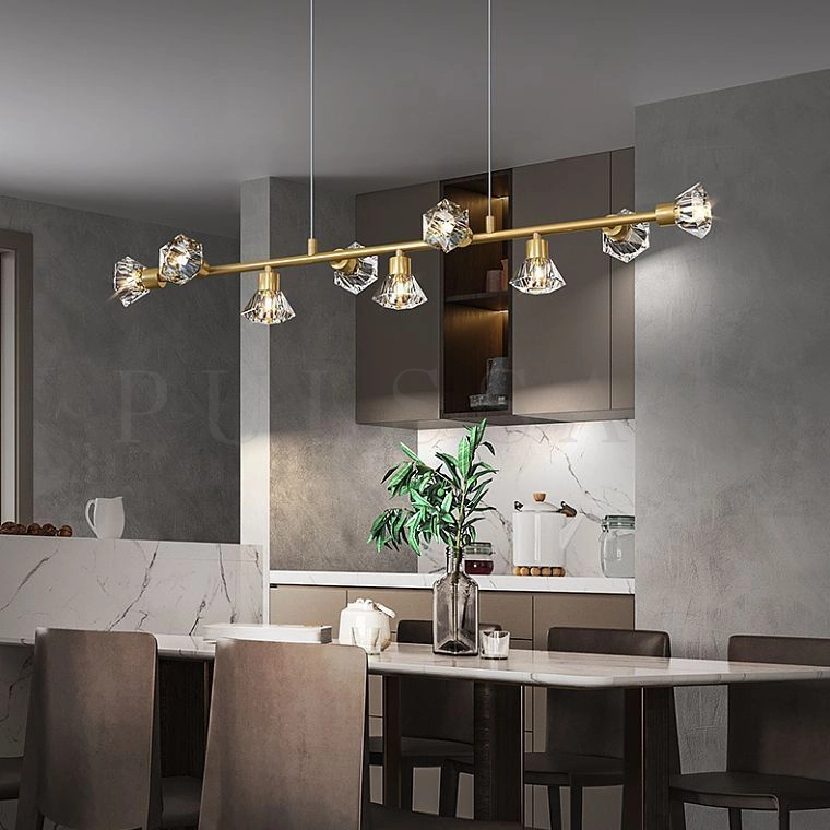 Реечная люстра KENDRA