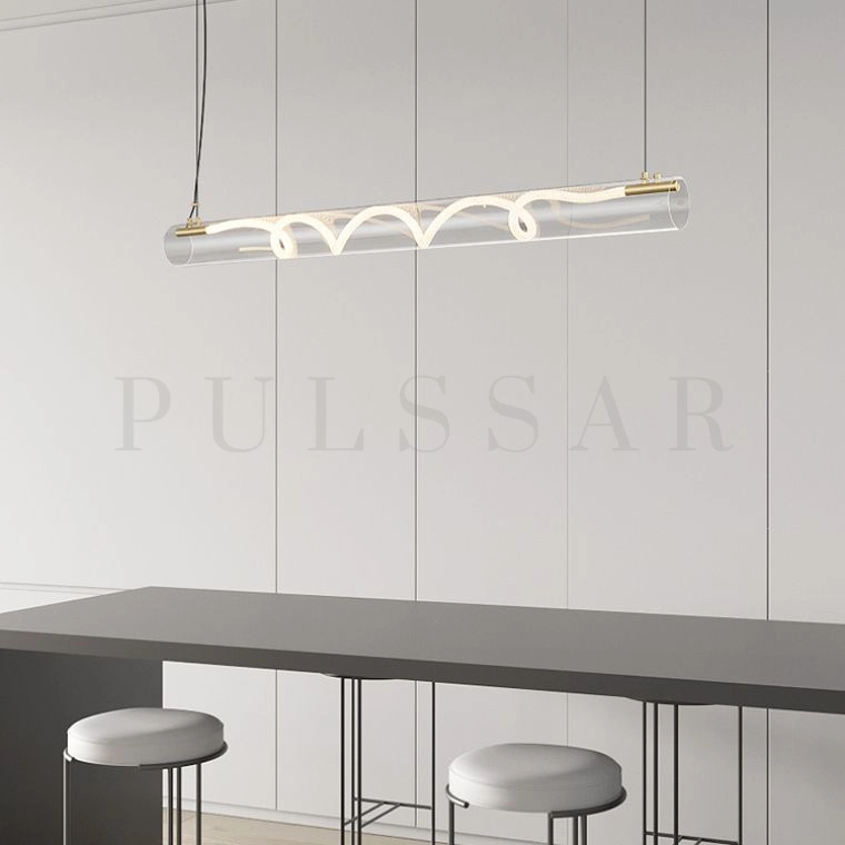 Реечная люстра GLORIFY OPTIC SPIRAL