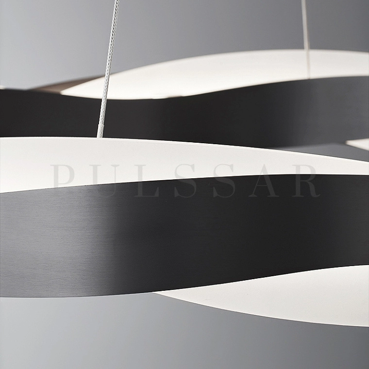 Кольцевая люстра MALIKA BLACK