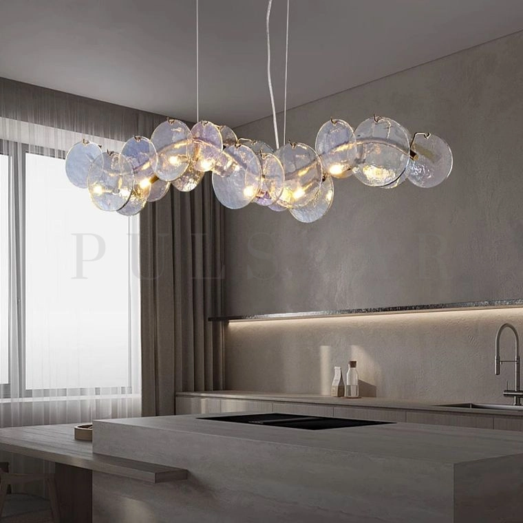 Реечная люстра LORANG WAVE LONG