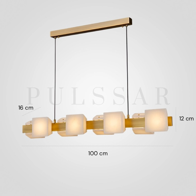 Реечная люстра ARNALD LONG