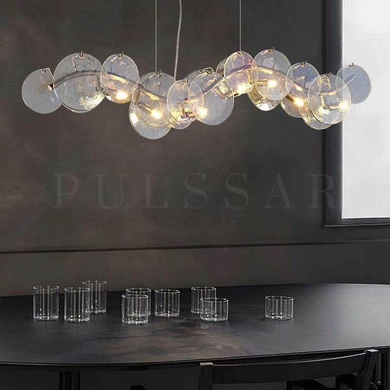 Реечная люстра LORANG WAVE LONG