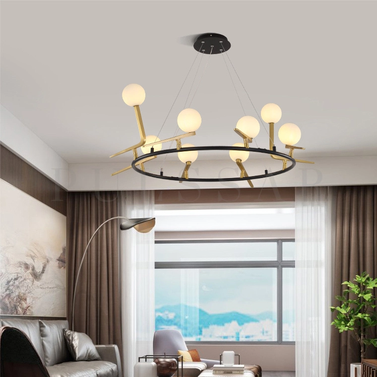 Кольцевая люстра BIRD