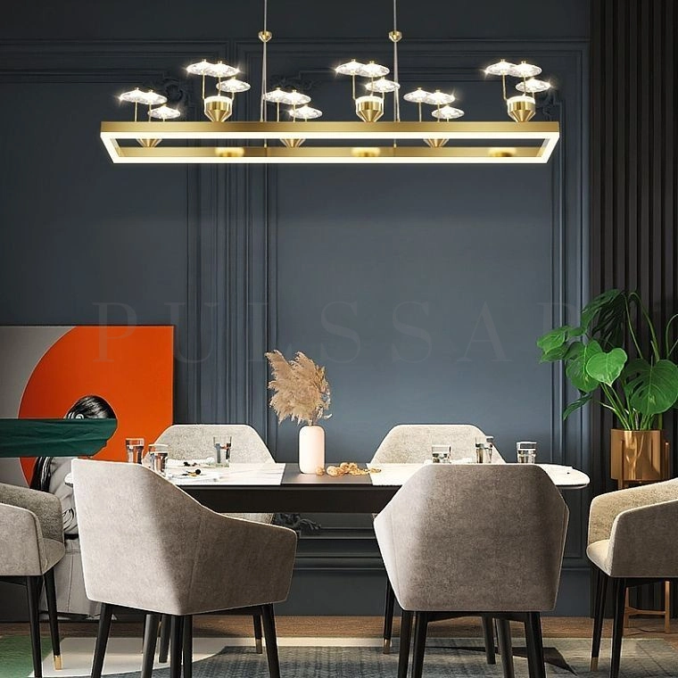 Реечная люстра DOVRA LONG