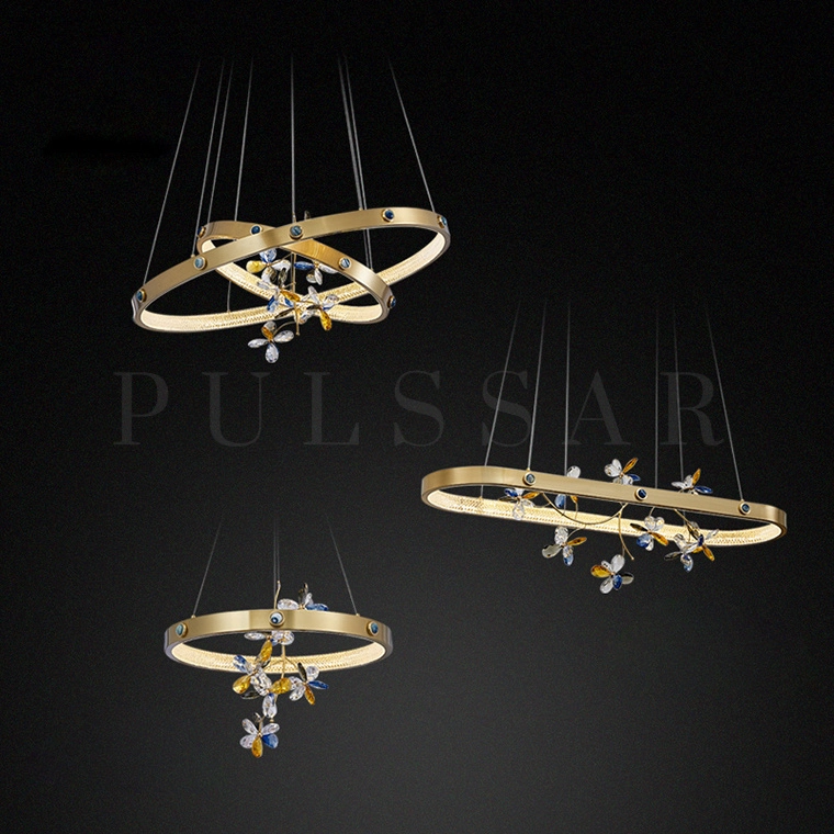 Реечная люстра MELROSE LONG