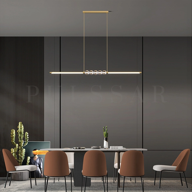 Реечная люстра JILLIAN LONG