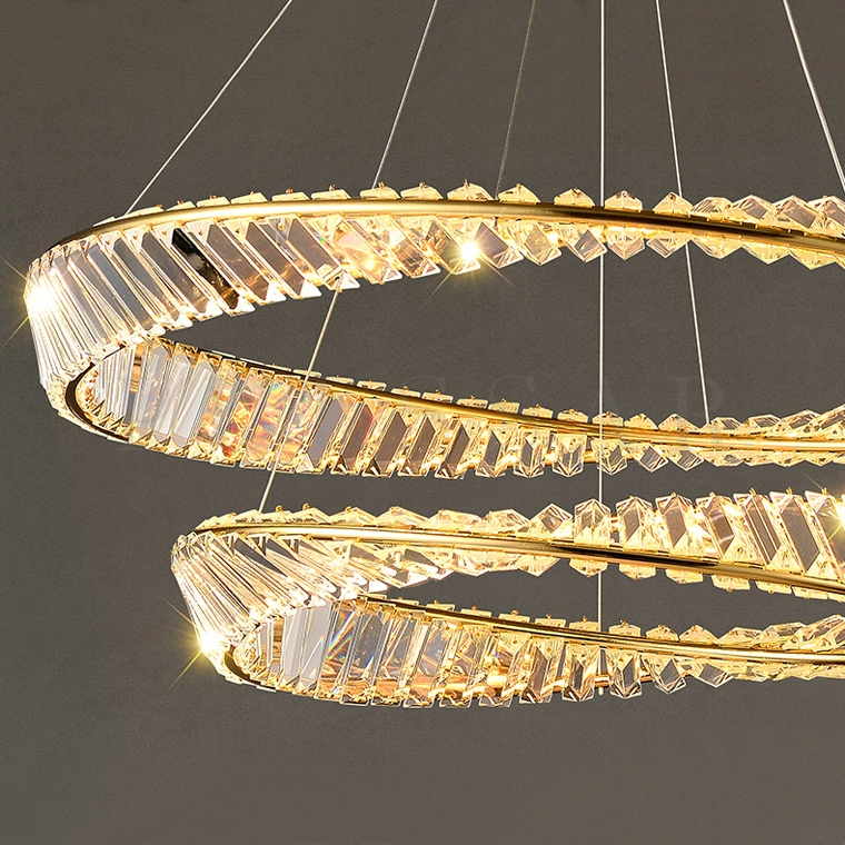 Кольцевая люстра BERTOLDA X