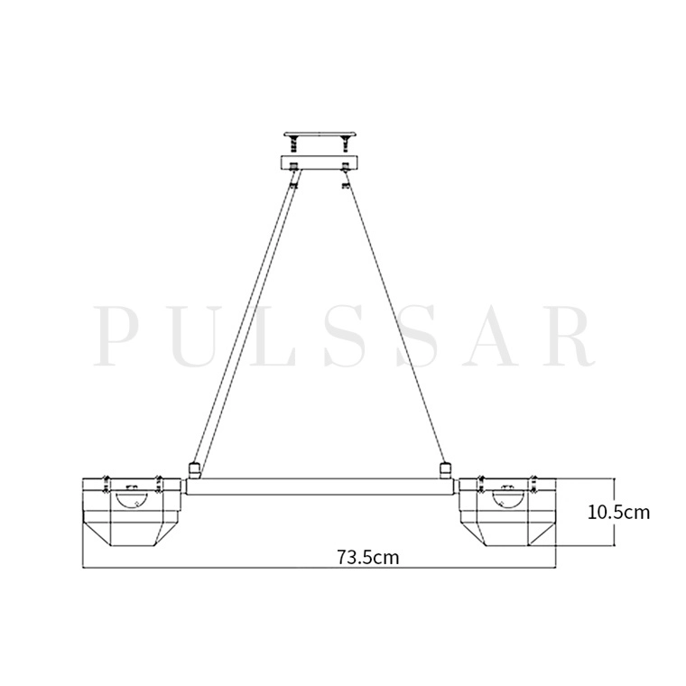 Подвесная люстра GALLERY CH