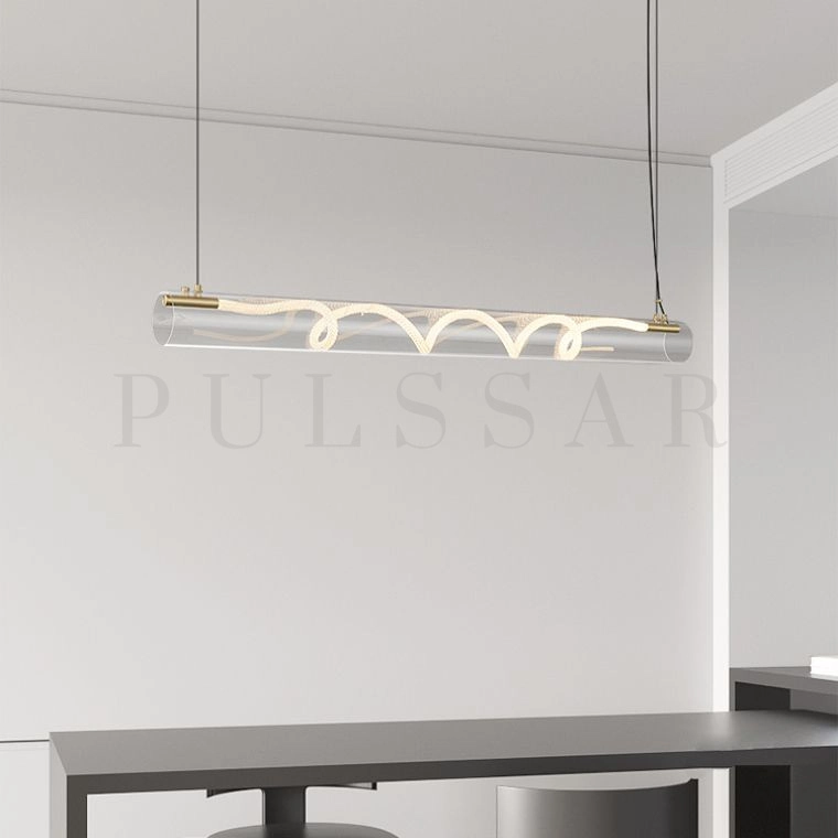 Реечная люстра GLORIFY OPTIC SPIRAL