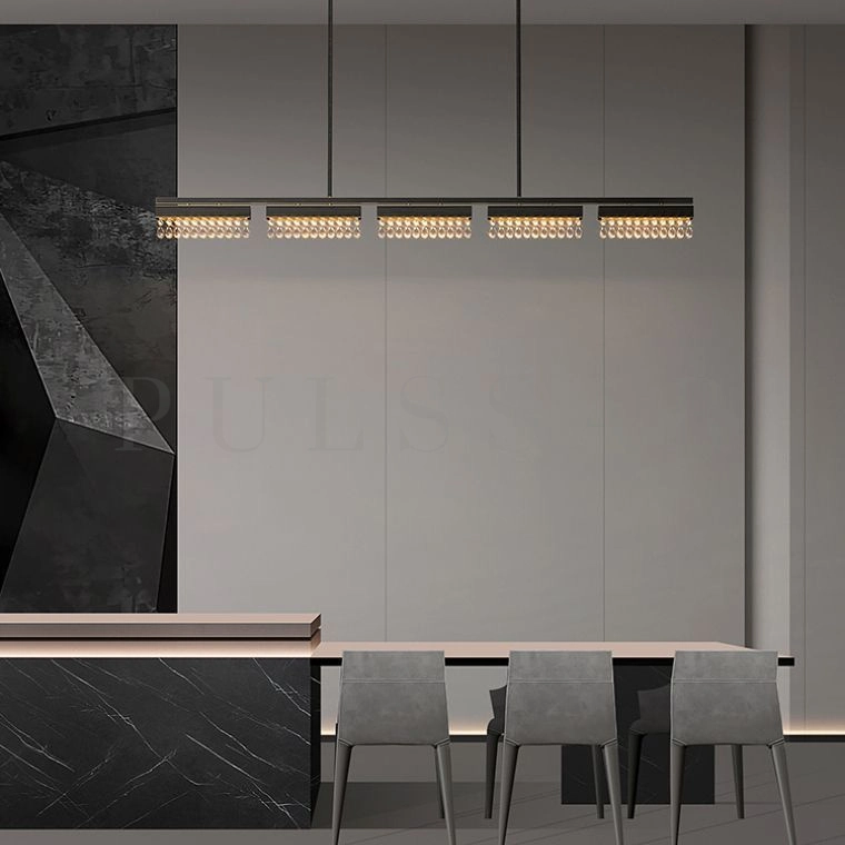 Реечная люстра ASFOUR LONG