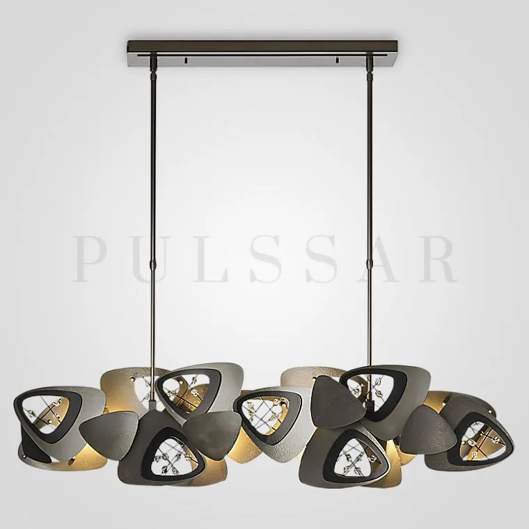 Реечная люстра DAGMAR