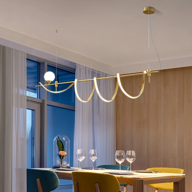 Реечная люстра COURT