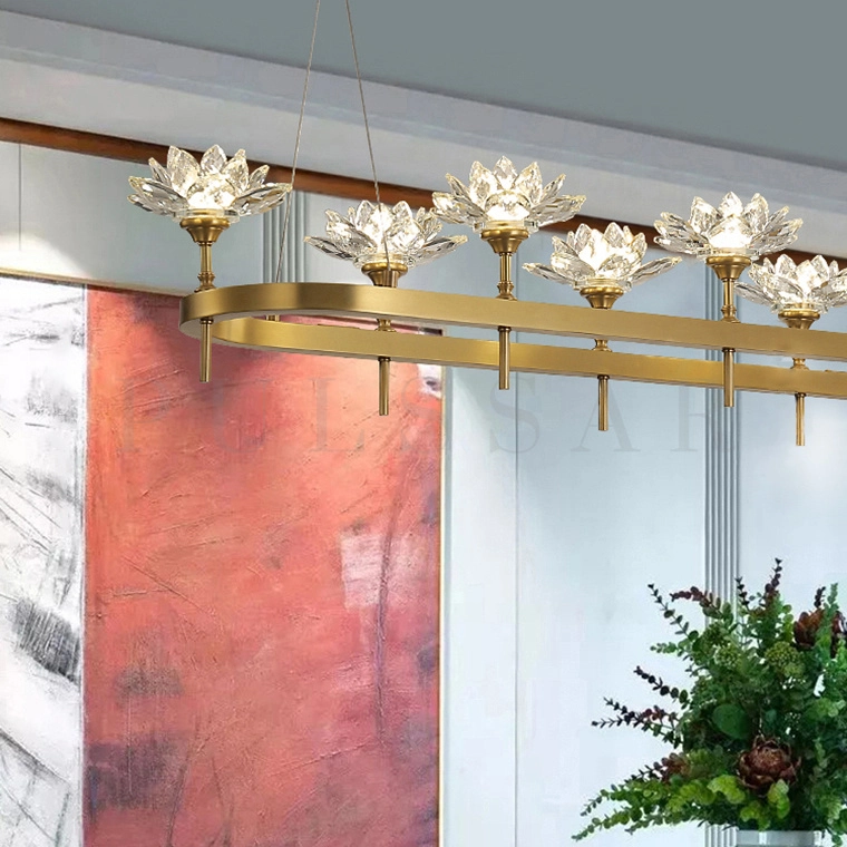 Реечная люстра LOTOS LONG