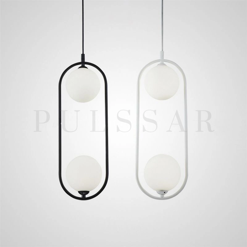 Подвесной светильник HOOP DUO BW