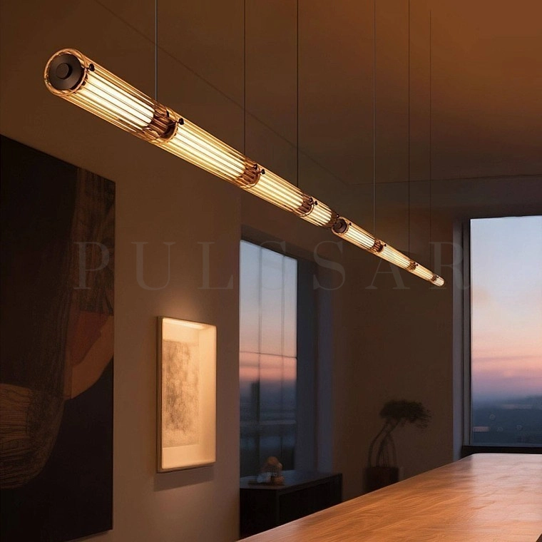 Реечная люстра VIGMAR