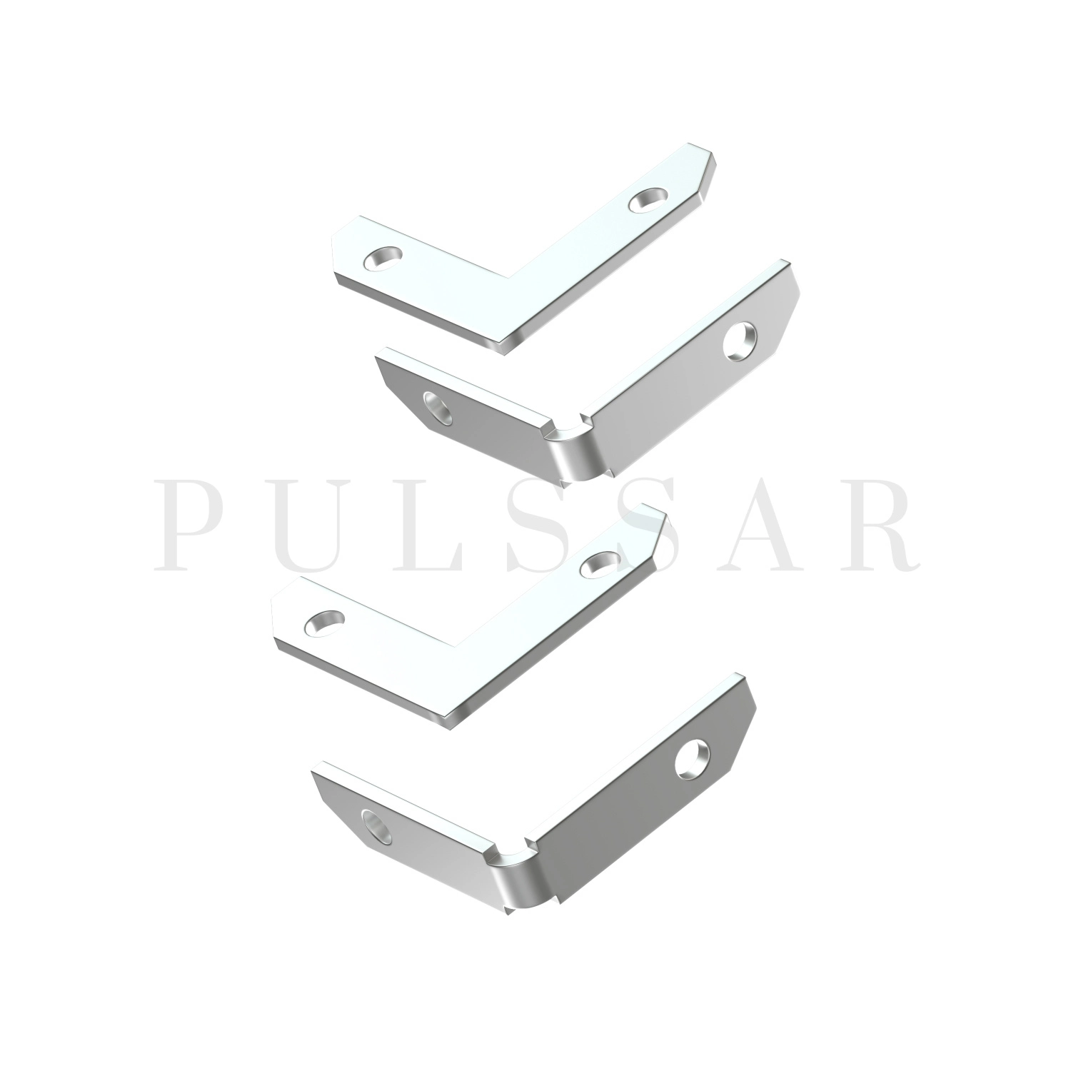 Комплект угловых соединителей трека SMART ONE, алюминий TR2027-AL