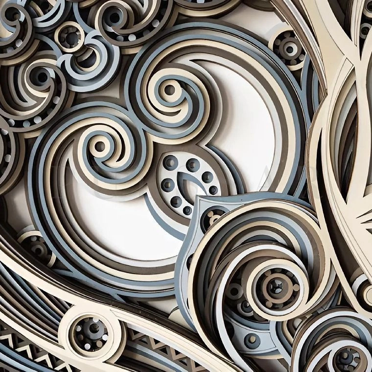 Дизайнерский настенный декор ECO-102