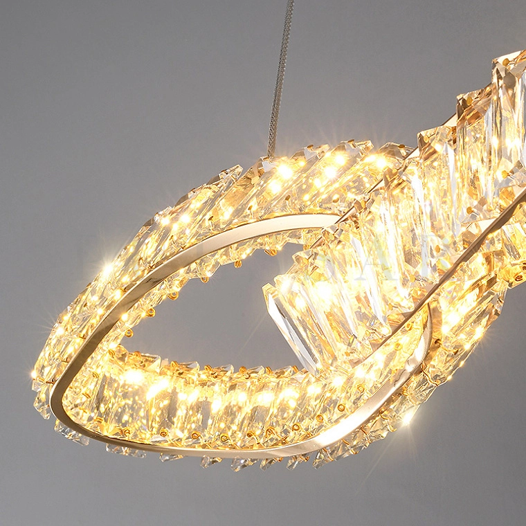 Реечная люстра BERTOLDA D LONG