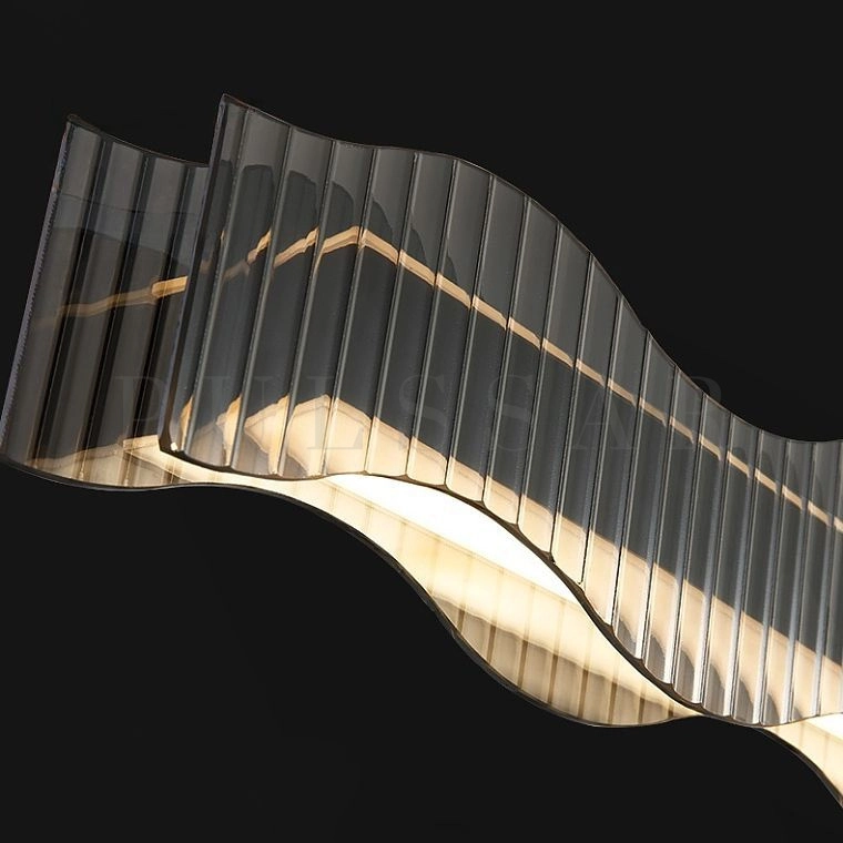 Реечная люстра CHIFFA WAVE L