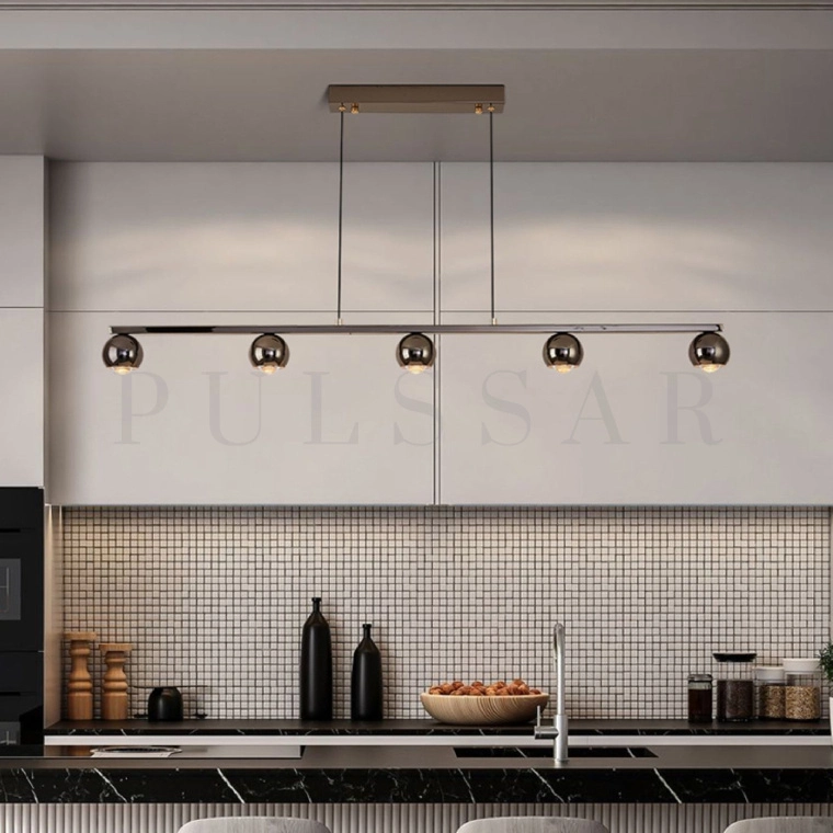 Реечная люстра FREIDIS