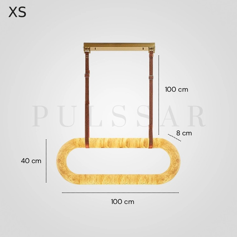 Реечная люстра BARNABY