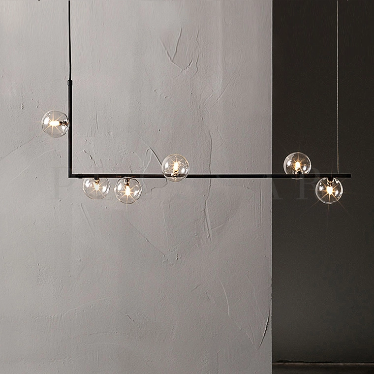 Реечная люстра LINDA LONG