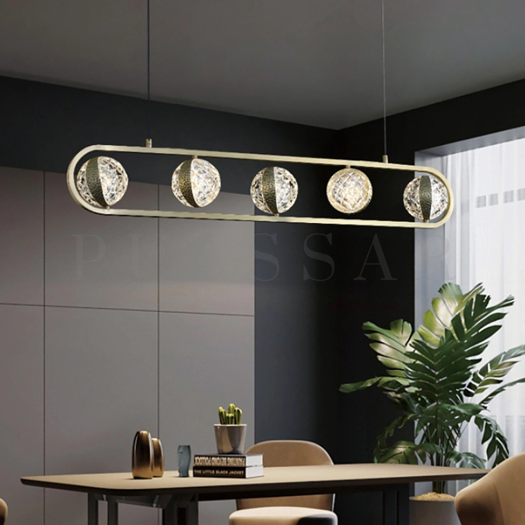 Реечная люстра MAIRIN LONG