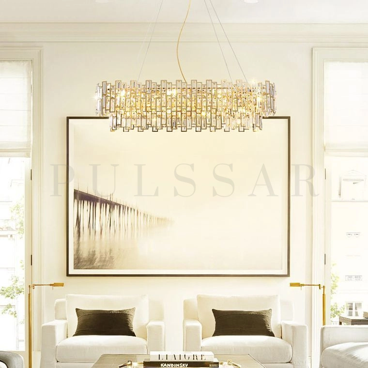 Реечная люстра TESORO