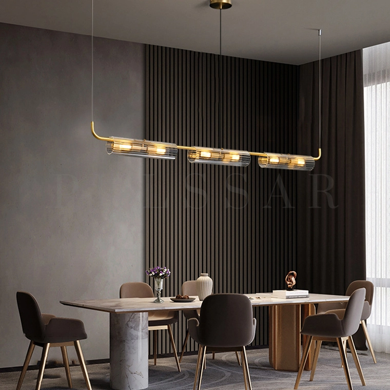 Реечная люстра LUCINA LONG