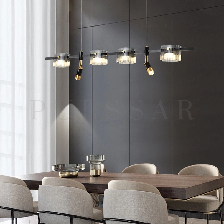 Реечная люстра NICOLETTA C LONG