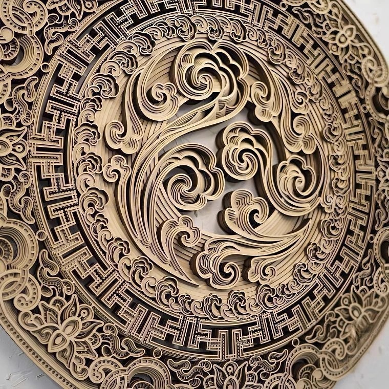 Дизайнерский настенный декор ECO-103