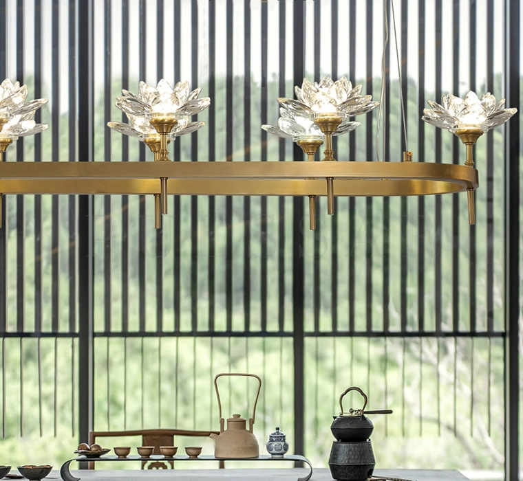 Реечная люстра LOTOS LONG