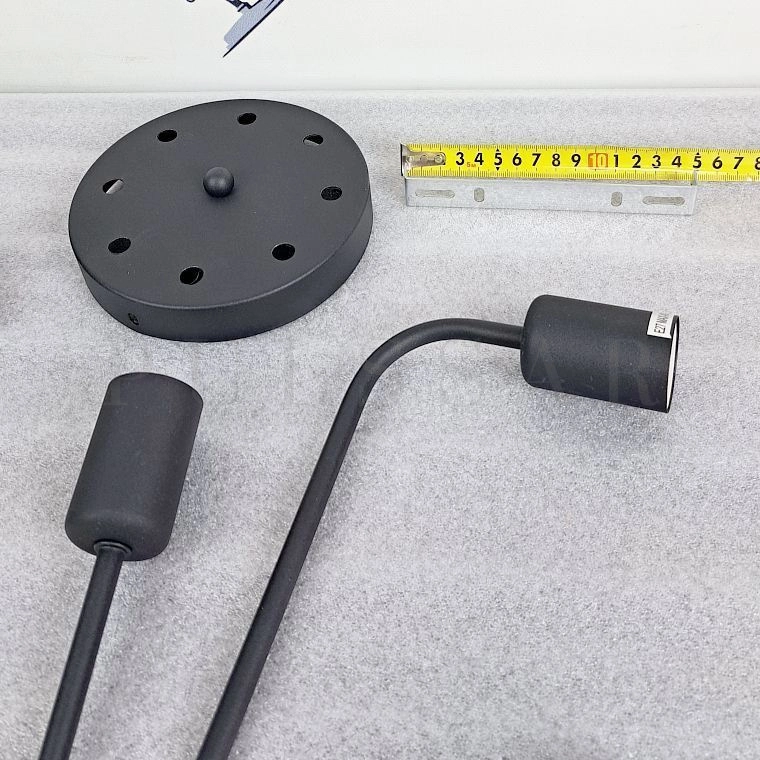 Потолочная люстра SCHEME BLACK