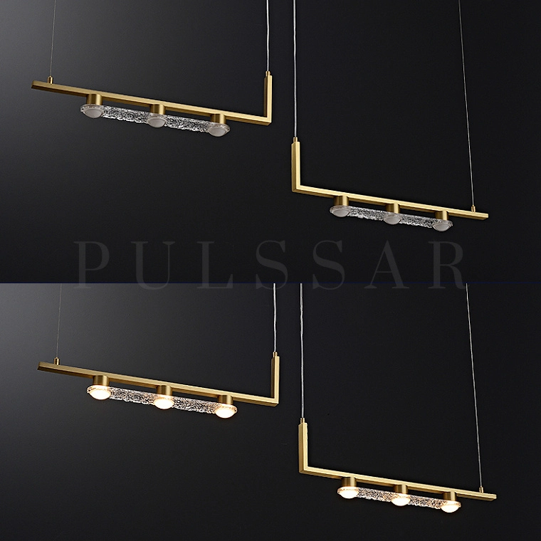 Реечная люстра BARTIL