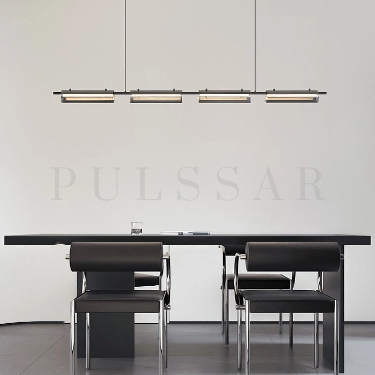 Реечная люстра SIMER LONG