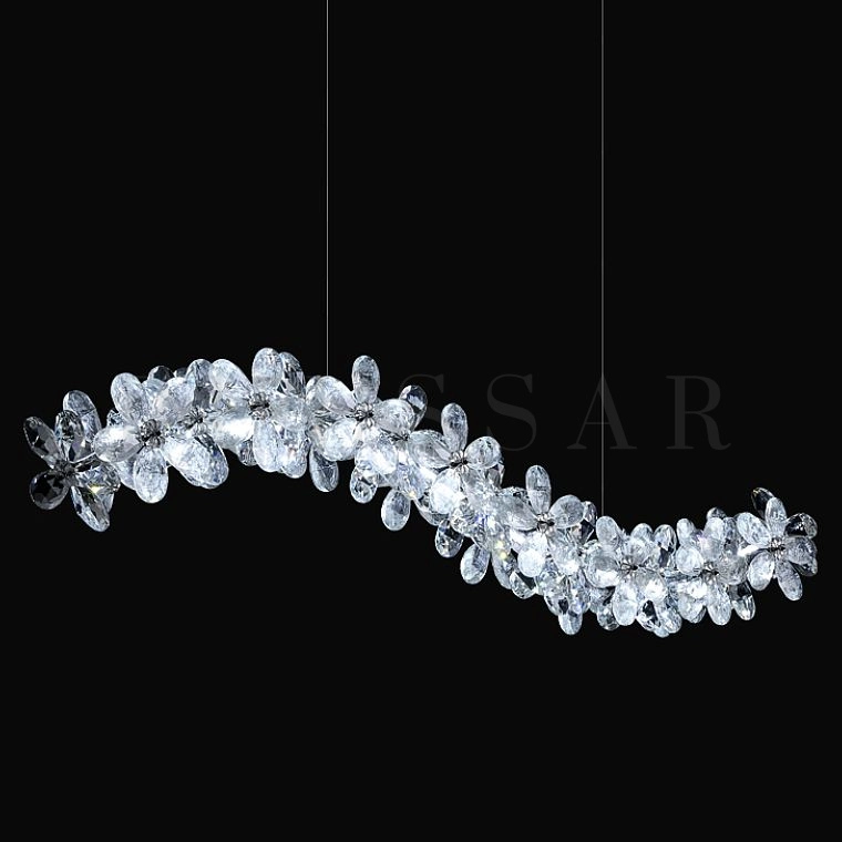 Реечная люстра JORDAN LONG