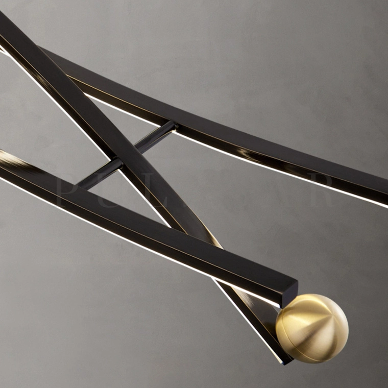 Реечная люстра VALSE