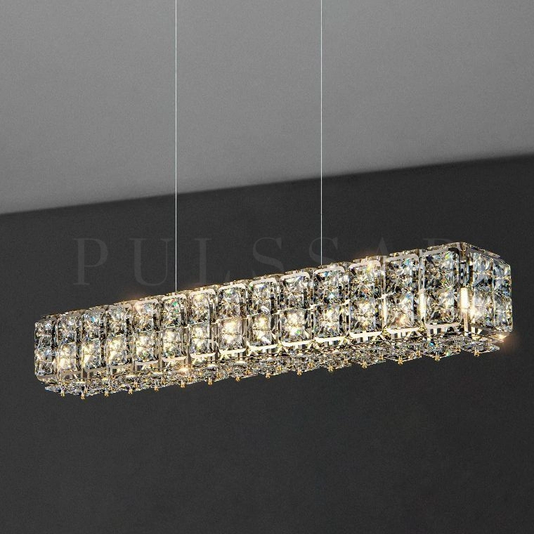 Реечная люстра TAKI LONG