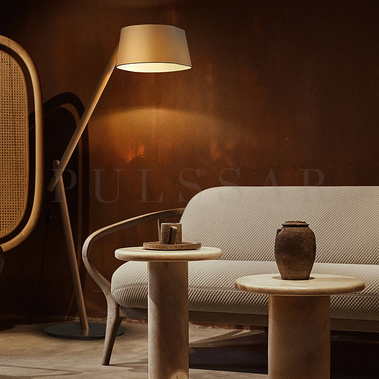 Торшер CRANE WOOD