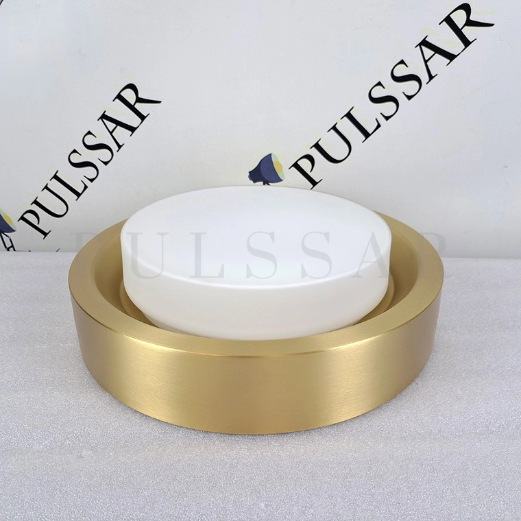 Потолочный светильник BUTTON BRASS
