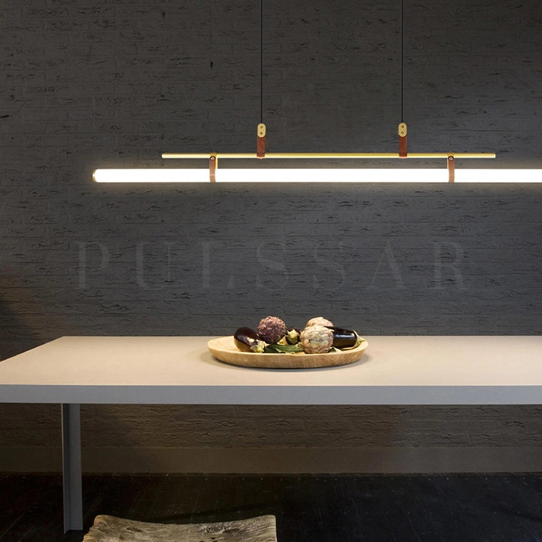 Реечная люстра HARALD