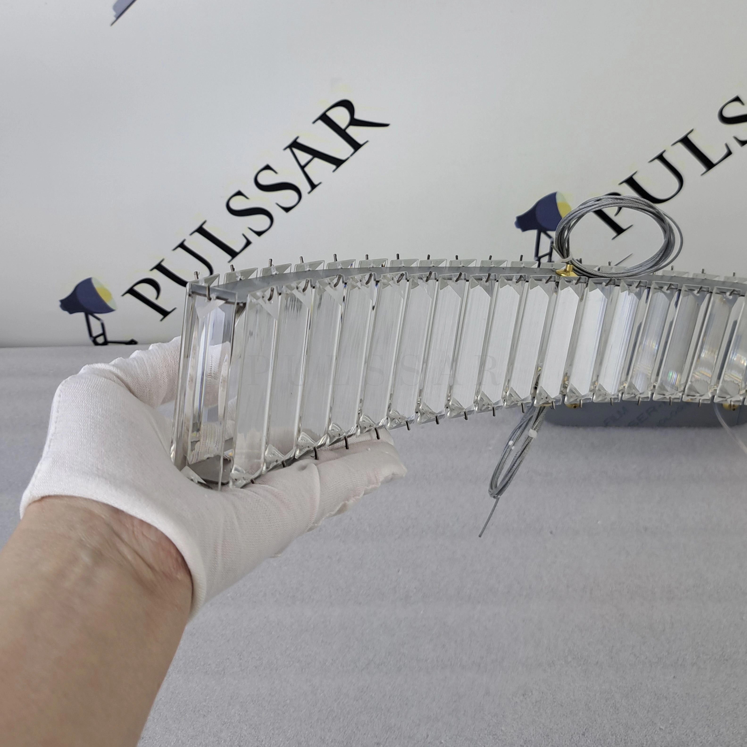 Реечная люстра BERTOLDA W