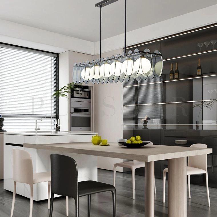 Реечная люстра RASMIN LONG