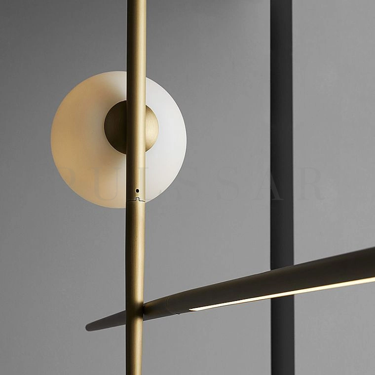 Реечная люстра INGA