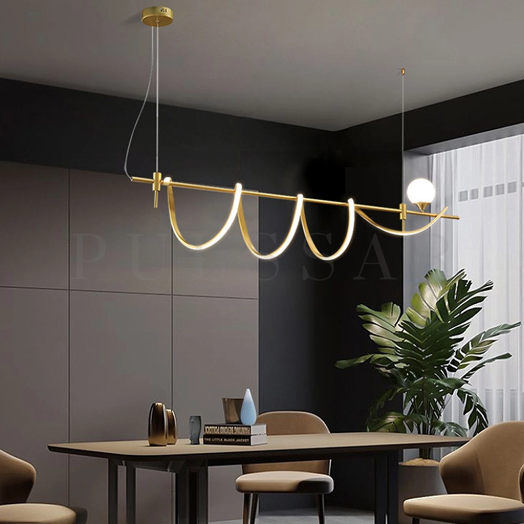 Реечная люстра COURT