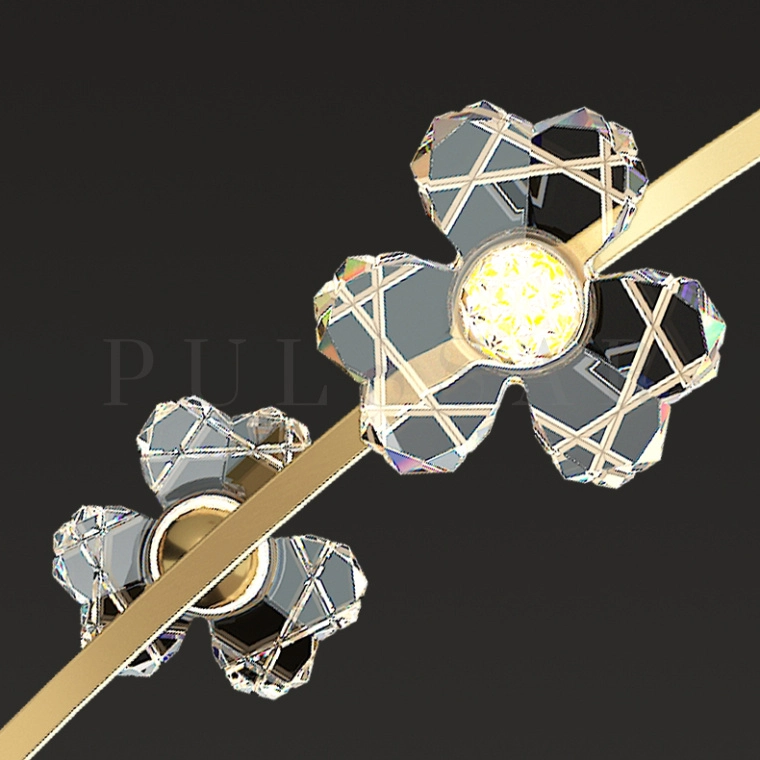 Реечная люстра CAMILIA ARC