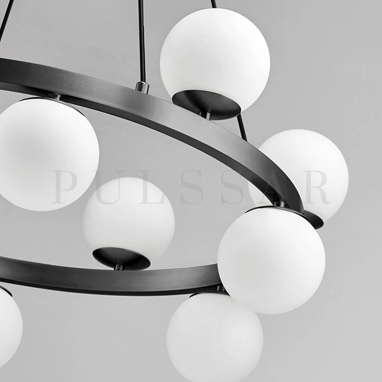 Кольцевая люстра SANNE BLACK