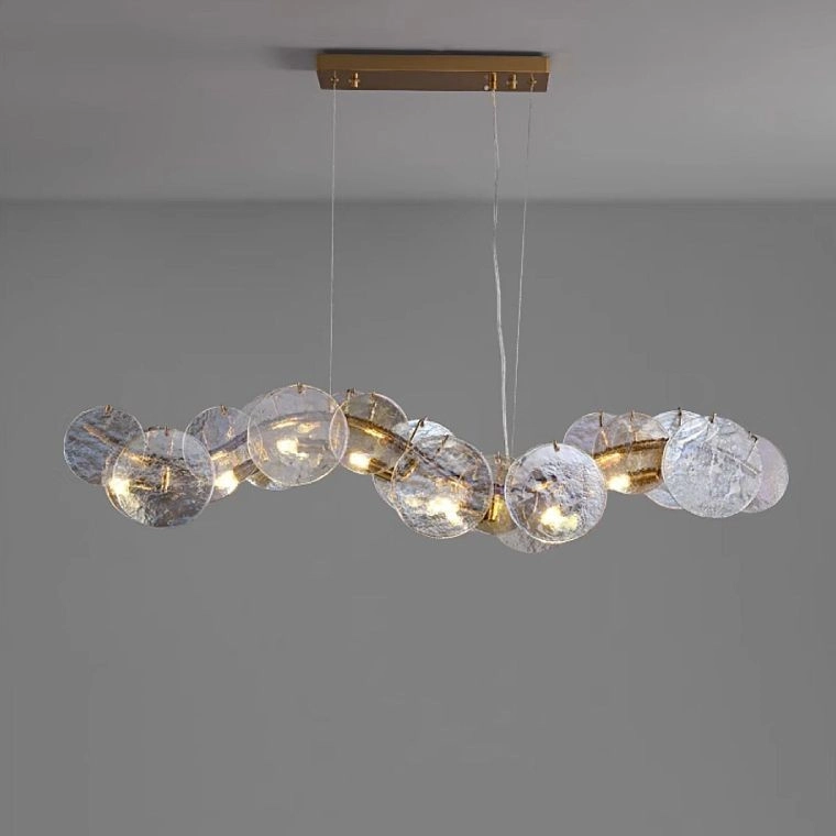 Реечная люстра LORANG WAVE LONG